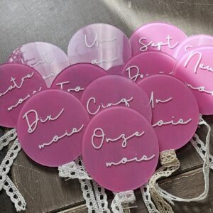 carte étape pour bébé